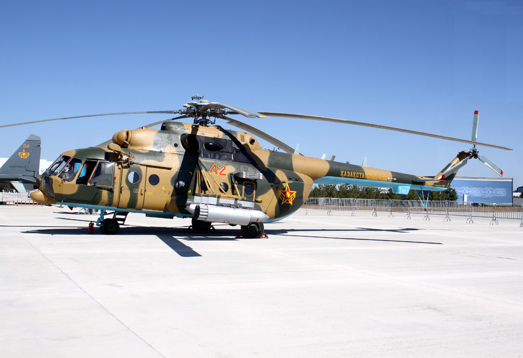 Mil Mi-171Sh kazakh au sol