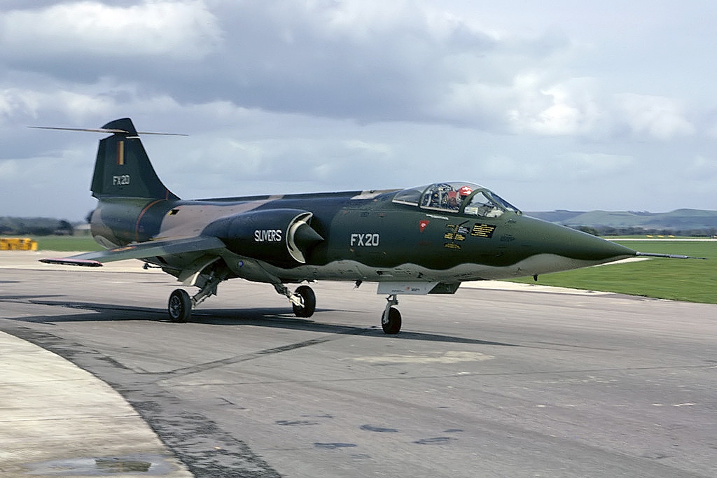 Lockheed F-104G Starfighter belge