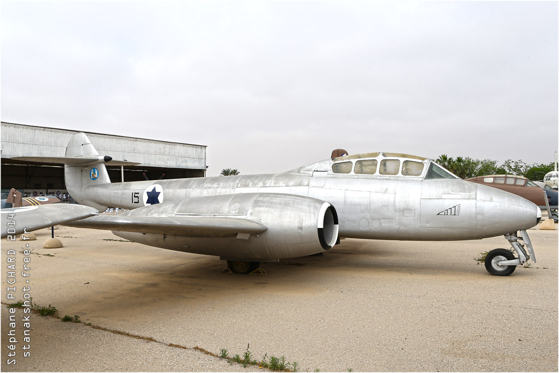 Gloster Meteor T.7 israélien par Stanak