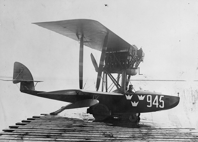 Macchi M.7 de la Marinens Flygväsende (Suède)