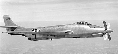 McDonnell XF-88B Voodoo en vol