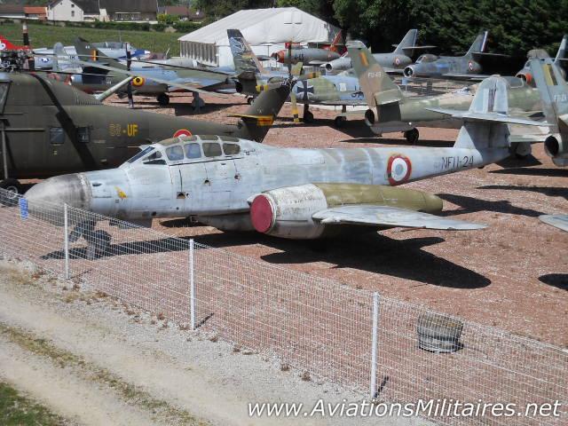 Gloster Meteor NF.11 français à Savigny par Clansman