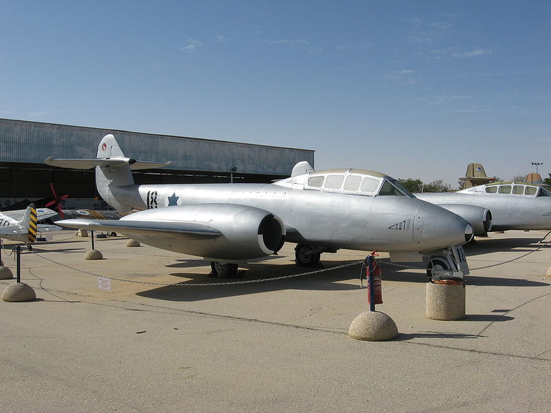 Gloster Meteor T7 israélien