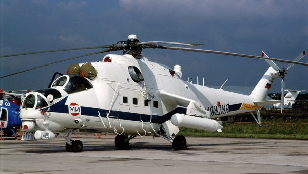 Mil Mi-24PS vu de côté