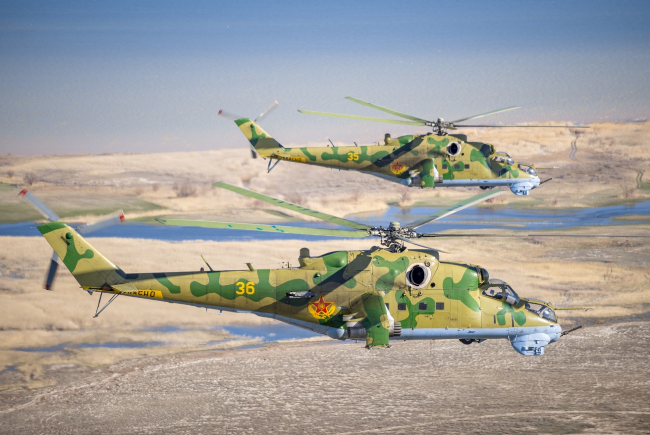Mil Mi-24V kazakhs