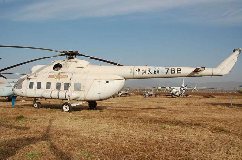 Mil Mi-8P de l'armée chinoise préservé