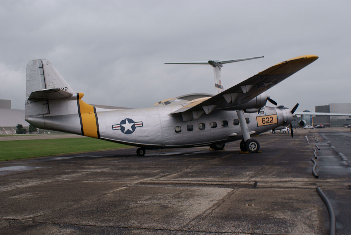 Northrop YC-125B Raider vu de l'arrière