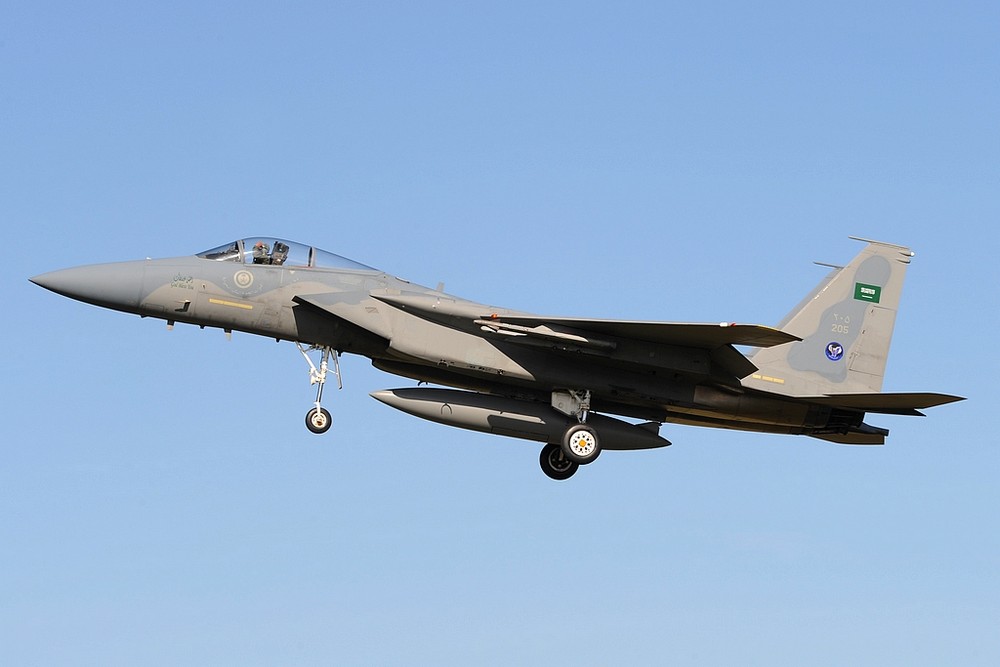 McDonnell Douglas F-15C saoudien au décollage