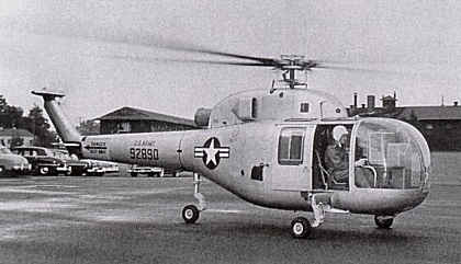 Sikorsky XH-39 au sol