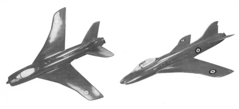 Supermarine 545 - Maquette