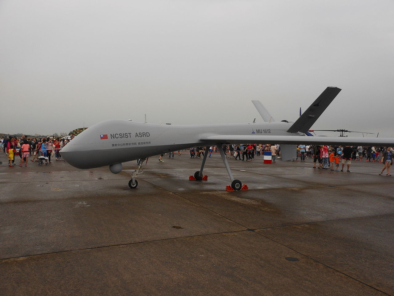 NCSIST MALE UAV vu de côté