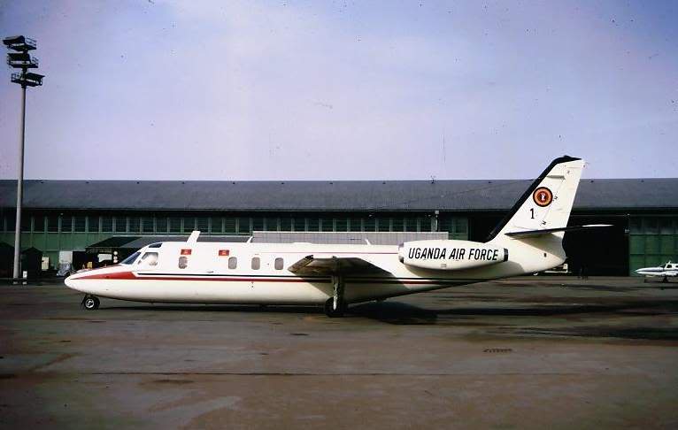 IAI 1124 Westwind ougandais