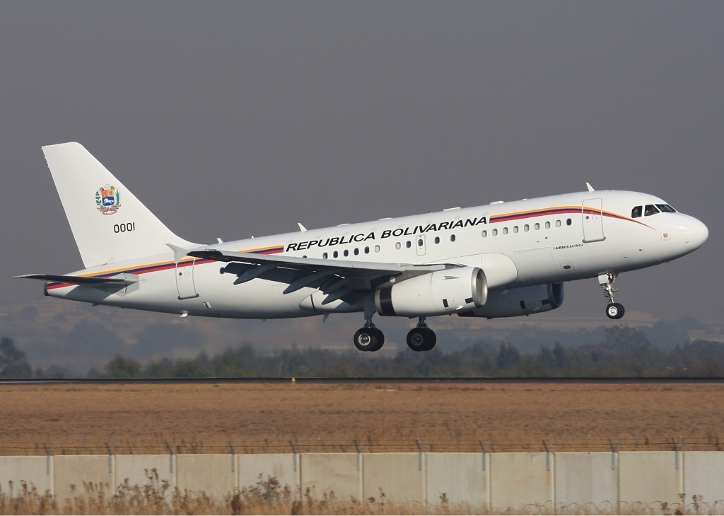 Airbus A319CJ venezuelien