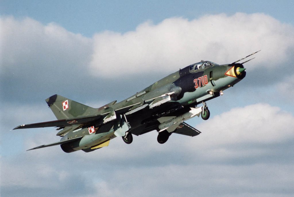 Sukhoï Su-22M4 polonais en vol