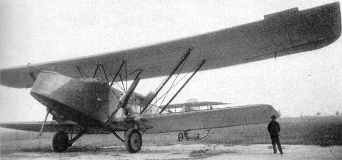 Breda A.8 vu de l'avant