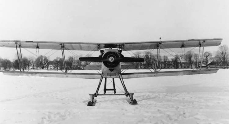 Haefeli DH-4 vu de front