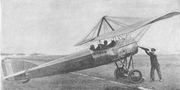 Morane-Saulnier MS.35 vu de côté