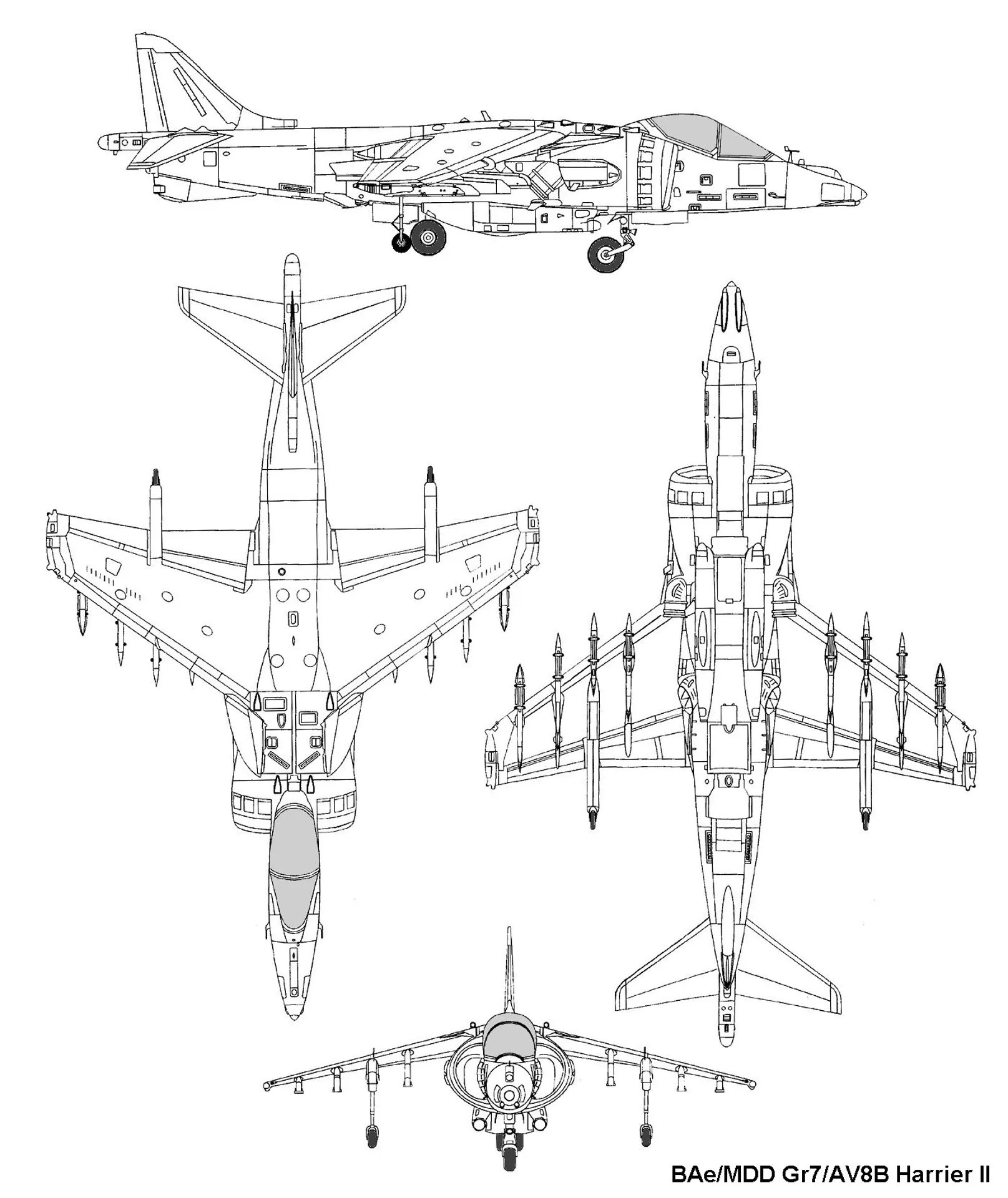 Чертежи ав 1. Hawker Siddeley Harrier чертеж. Harrier av-8 чертежи. Av 8b Harrier чертежи. Hawker Harrier чертеж.