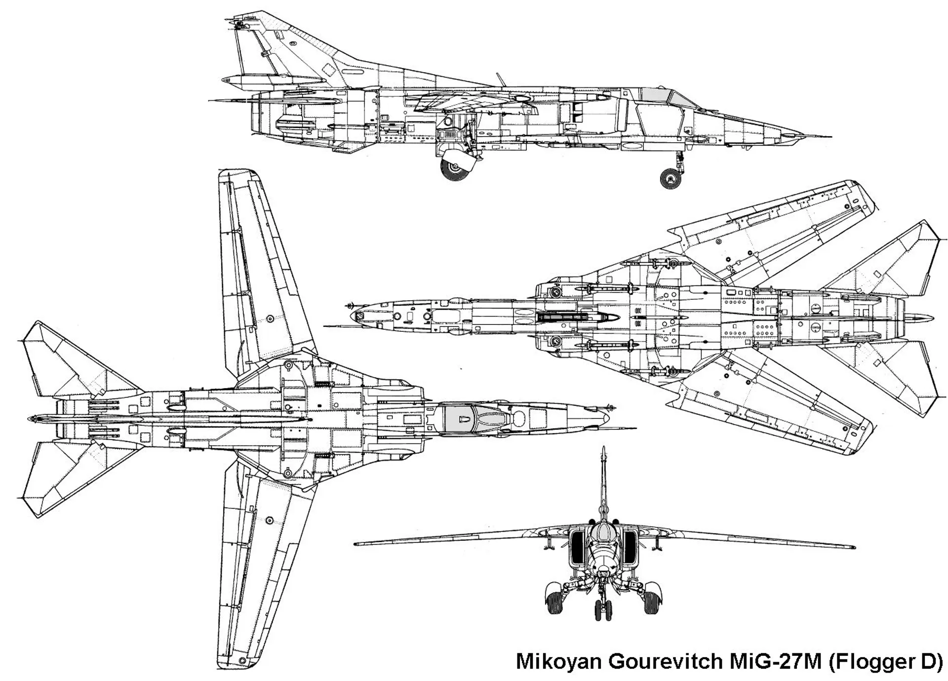 Д 27 схема. Миг 27 чертеж. Чертеж самолета миг-27. Самолет миг 27. Миг 27 подвесное вооружение.