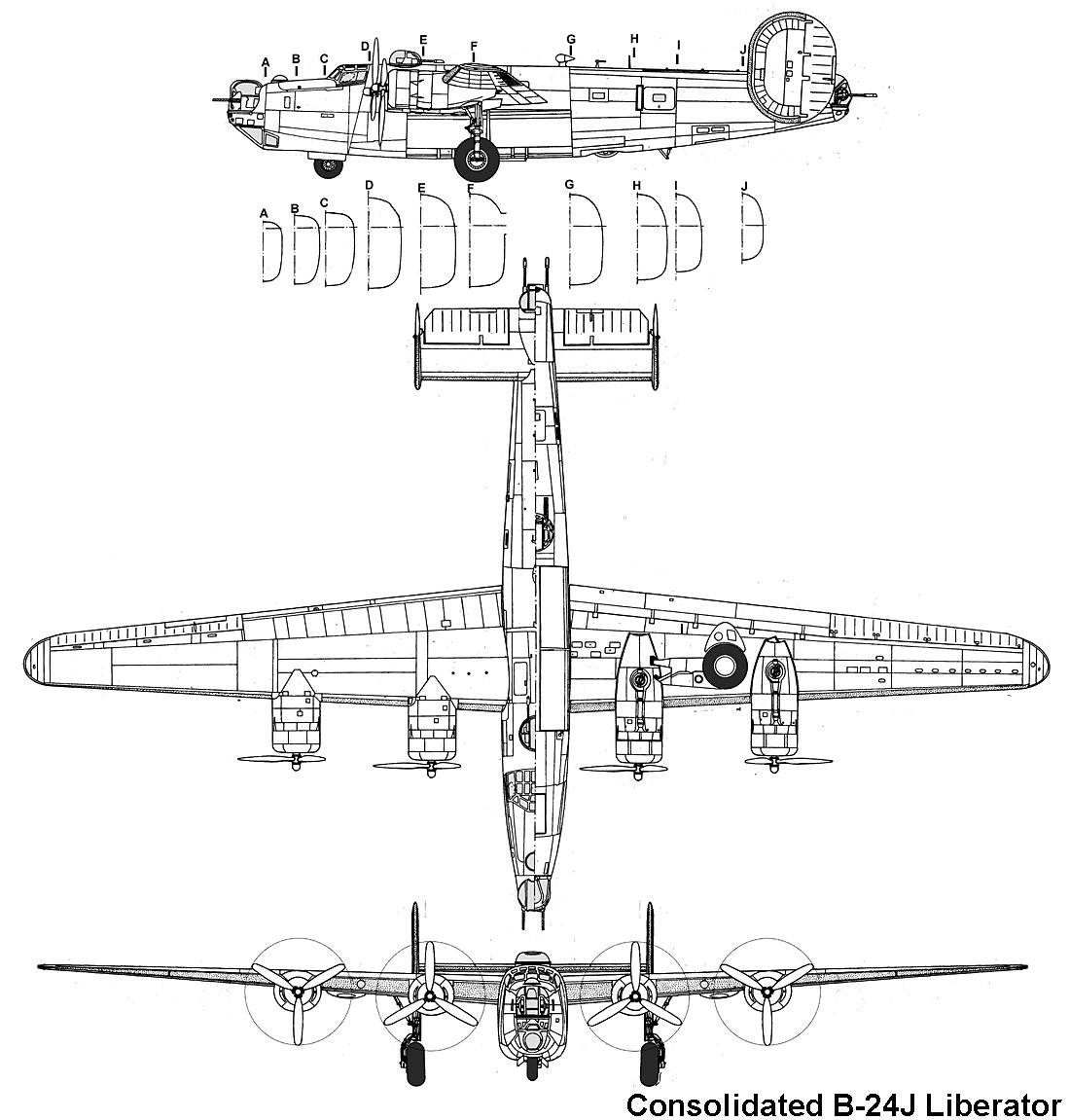 Consolidated B-24J Liberator