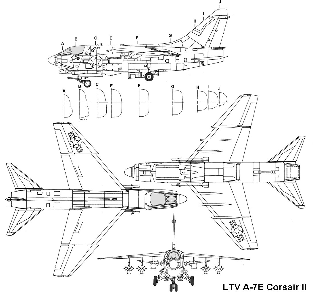 Vought A-7E Corsair II