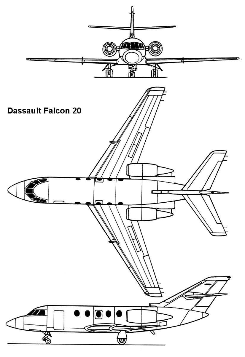 Dassault Falcon 20