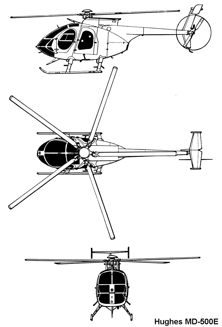 Hughes MD 500E