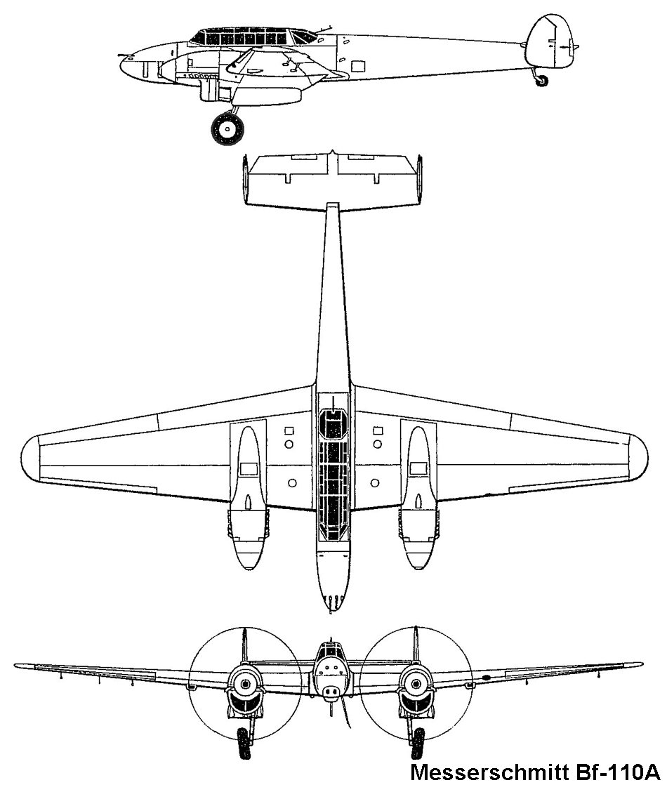 Messerschmitt Bf 110A-0