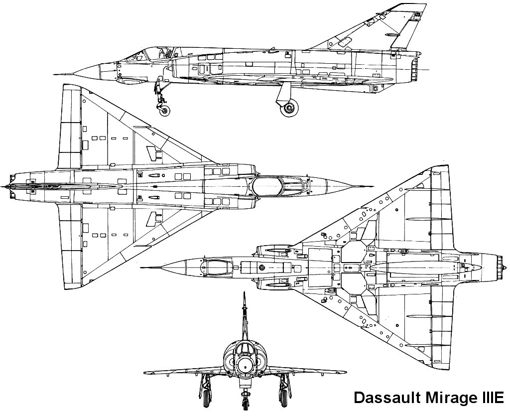 Mirage Iii Dassault Aircraft Blueprints Drawingdatabase Gif Fighter ...