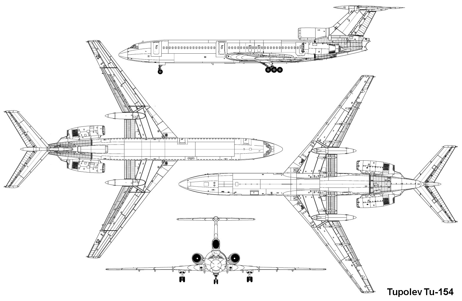 Tupolev Tu-154 Careless